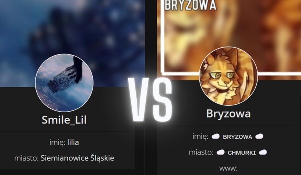 Oceniam profil @Smile_Lil i @Bryzowa
