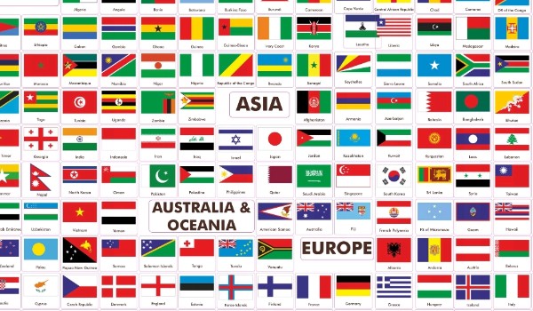 Test o flagach krajii