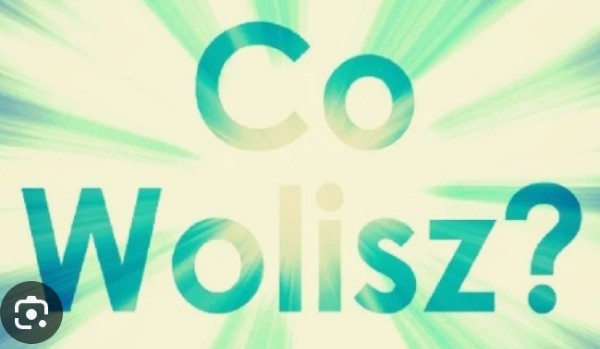 Co wolisz? Edycja jedzenie