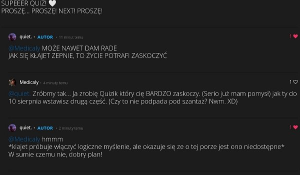 Ile wiesz o @quiet.?