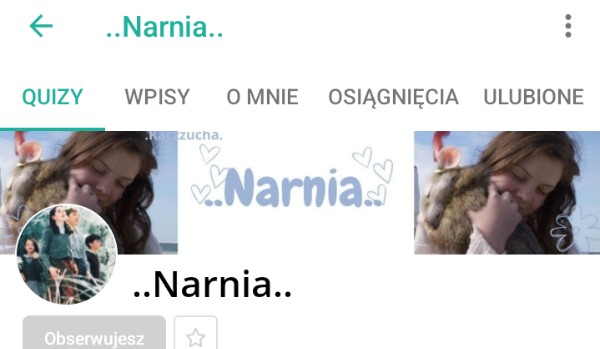 Oceniam profil: … Narnia…