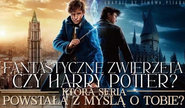 „Harry Potter” czy „Fantastyczne Zwierzęta”? Która seria została stworzona z myślą o Tobie?