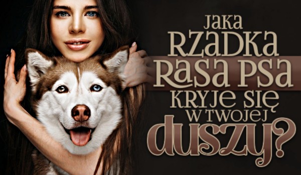 Jaka rzadka rasa psa kryje się w Twojej duszy?