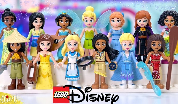 Czy rozpoznasz Księżniczki Disneya jako klocki LEGO?