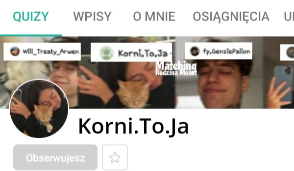 Ocenianie profili: Korni. To. Ja