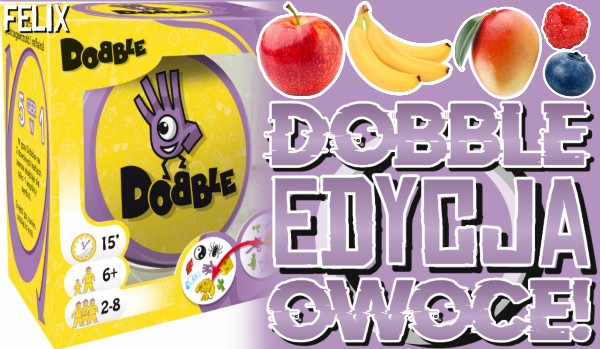 Dobble – Edycja owoce!