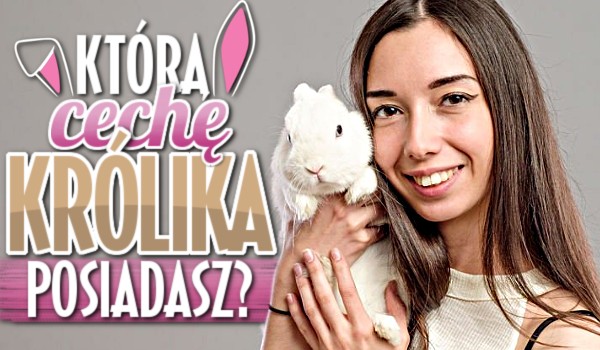 Którą cechę królika posiadasz?