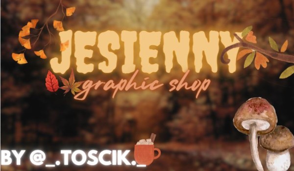 Grafiki w stylu jesiennym i halloweenowym- graphic shop!