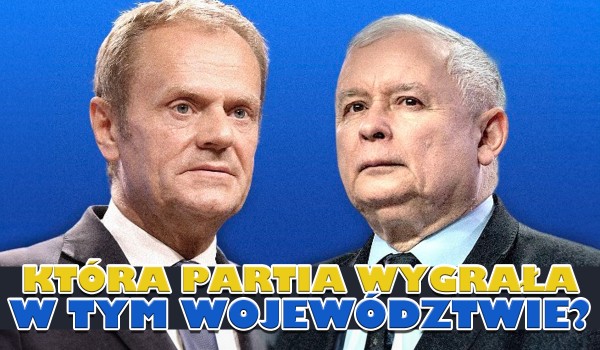 Która partia wygrała w tym województwie? – KO czy PiS?