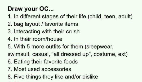 30 day oc challenge #1