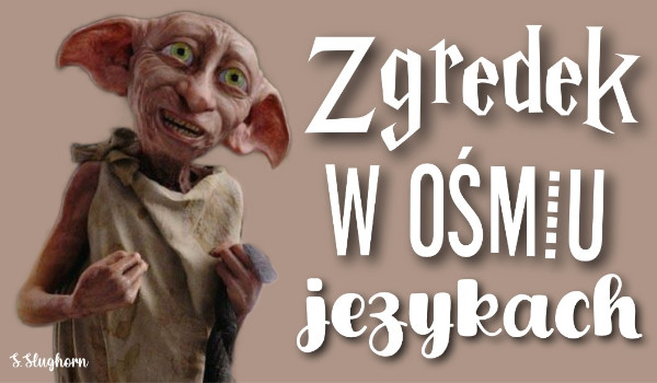 Zgredek w ośmiu językach