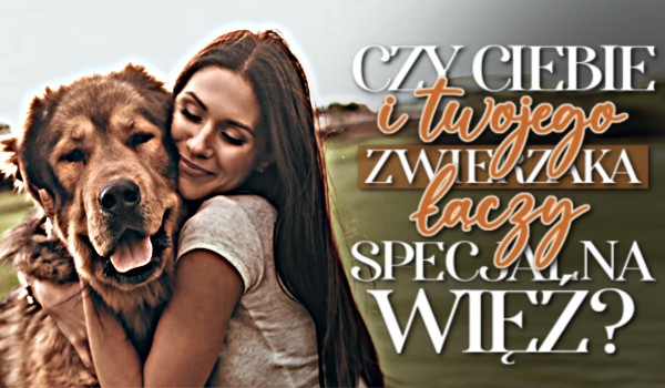 Czy Ciebie i Twojego zwierzaka łączy specjalna więź?