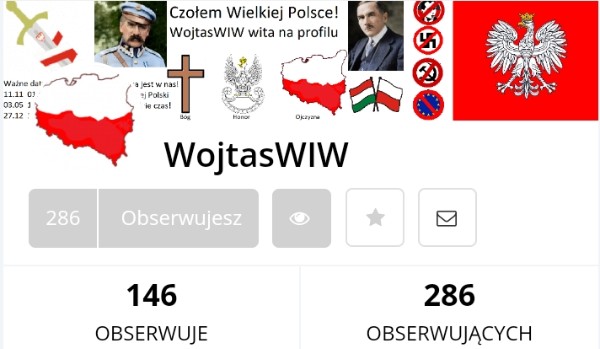Ocenianie profilu @WojtasWIW