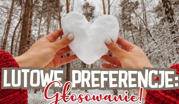 Lutowe preferencje – głosowanie!