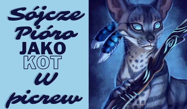 Sójcze Pióro jako kot w picrew
