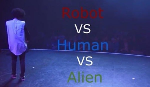 Jesteś robot czy człowiek czy alien
