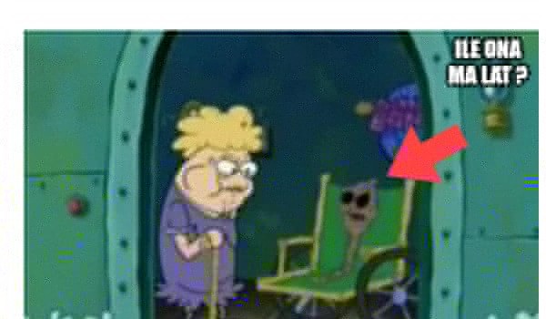 Żarty w SpongeBobie kanciastoportym