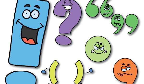 Czy wiesz jak nazywają się te znaki interpunkcyjne ?