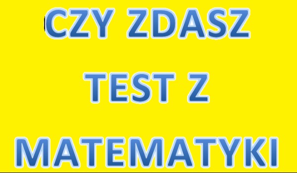 Pola wielokątów quiz