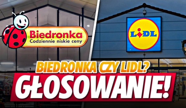 Biedronka czy Lidl? – Głosowanie!