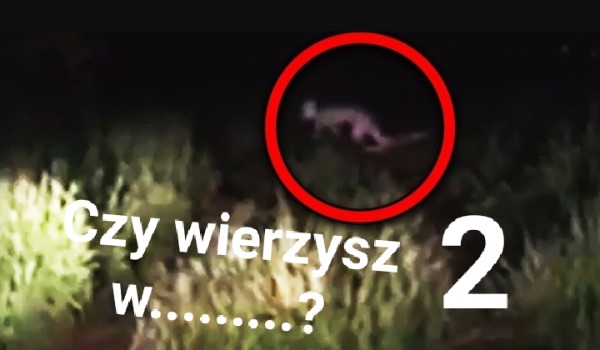Czy wierzysz w ……….? Część 2