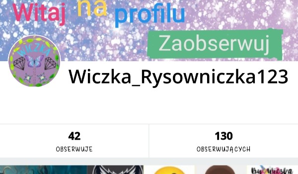 Wywiady z użytkownikami Same Quizy-@Wiczka_Rysowniczka123