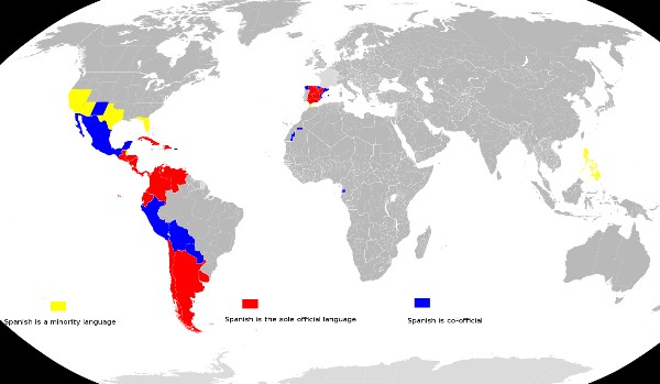 Państwa , w których hiszpański jest językiem urzędowym