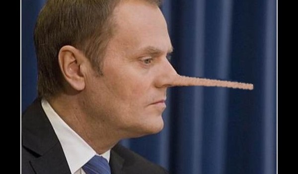 Co gdyby Donald Tusk byłby Pinokiem ?
