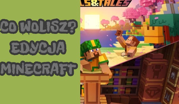 Co wolisz? Edycja Minecraft