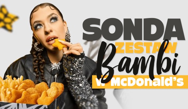 SONDA: Zestaw Bambi w McDonald’s!