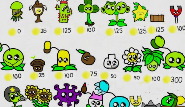 czy rospoznasz rośliny z plants vs zombies z mgły do sklepu