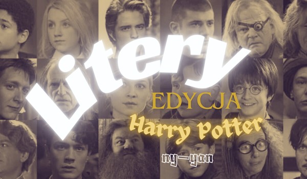 Litery. Edycja Harry Potter