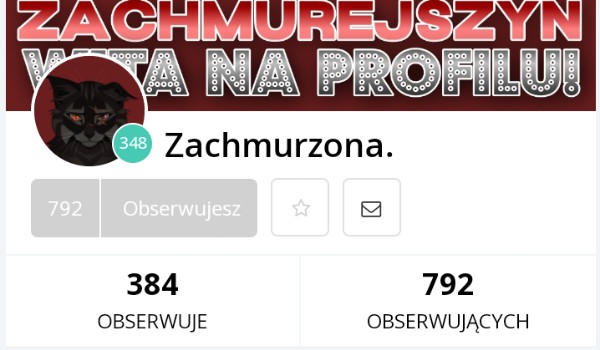 Oceniam profil Zachmurzona.