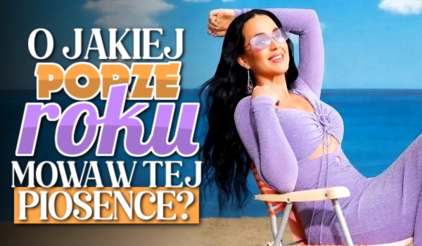 O jakiej porze roku mowa w tej piosence?