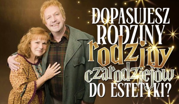 Czy dopasujesz rodziny czarodziejów do ich estetyki? Edycja uniwersum Harry’ego Pottera!