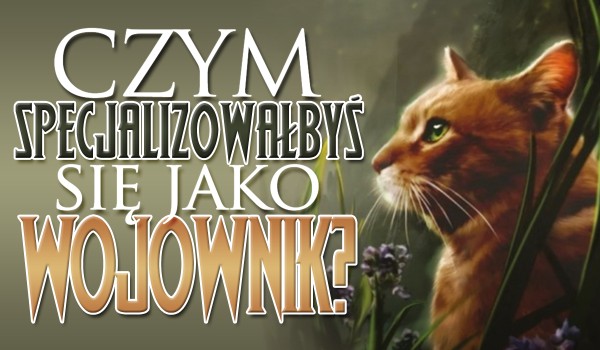 W czym specjalizowałbyś się jako wojownik?