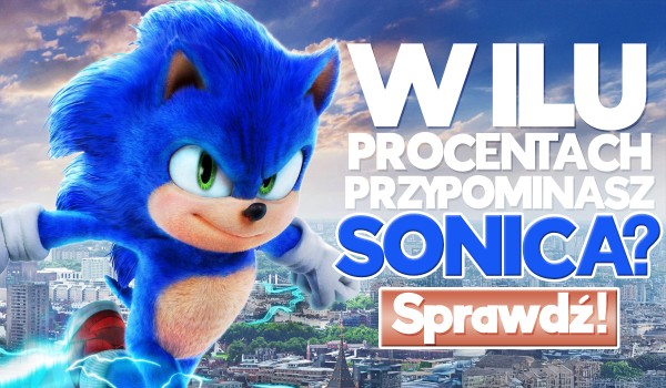 W ilu % przypominasz Sonica? – Sprawdź!