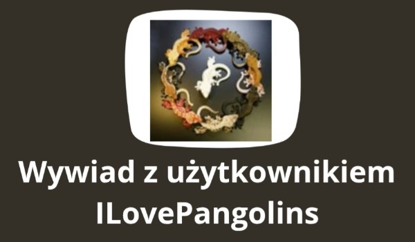 Wywiad z użytkownikiem ILovePangolins.