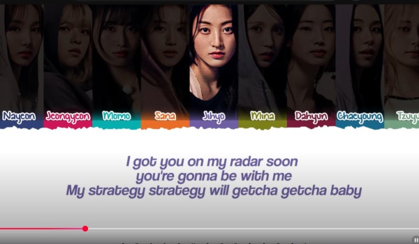 tekst piosenki „Strategy” od Twice