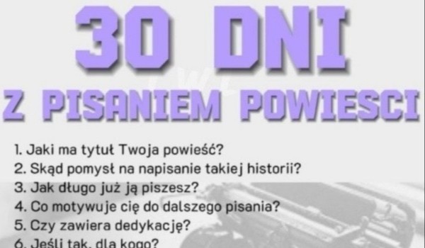 30 dni z pisaniem powieści Dzień 22