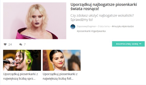 Usuwam konto. Quiz podsumowujący cały profil.