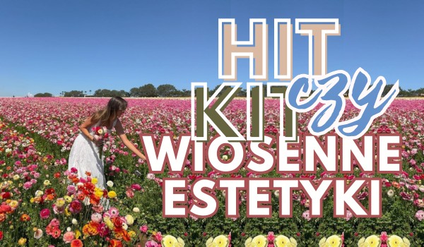 Hit czy Kit? – Wiosenne estetyki