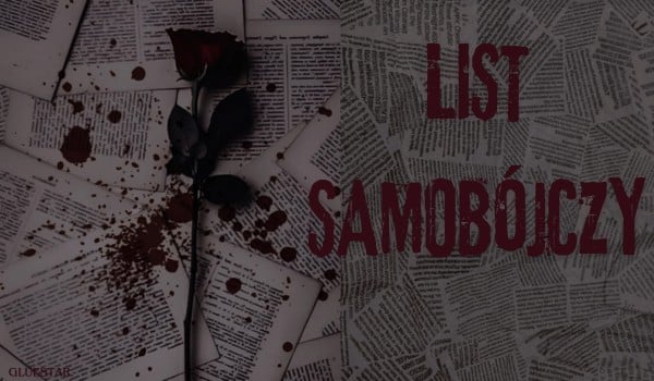 List samobójczy. Prolog