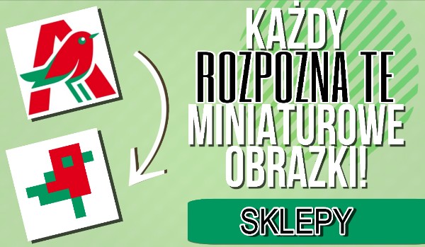 KAŻDY rozpozna te miniaturowe obrazki! – Sklepy