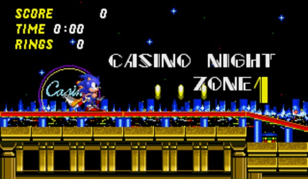 Casino Night Zone