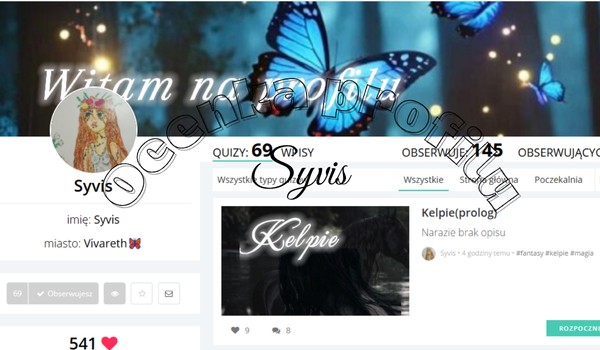 Ocenianie profilu Syvis