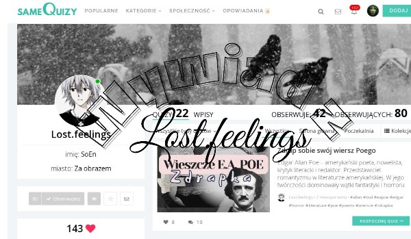 Wywiad z Lost.feelings