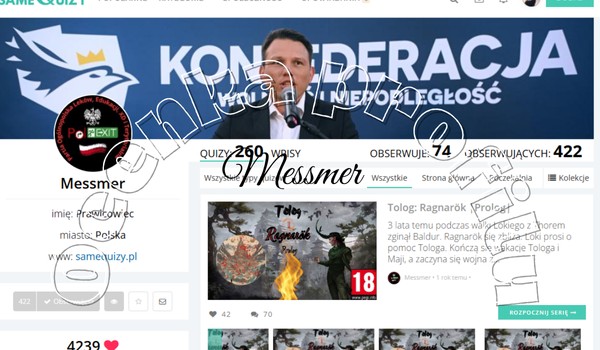 Ocenianie profilu Messmer