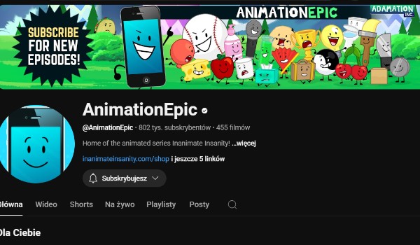 oceniam serial „Inanimate Insanity”