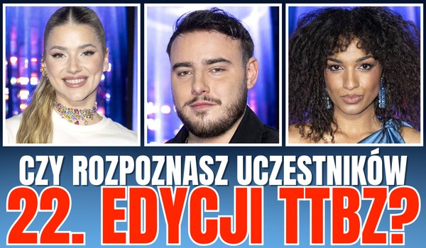 Czy rozpoznasz uczestników 22. edycji „Twoja Twarz Brzmi Znajomo”?
